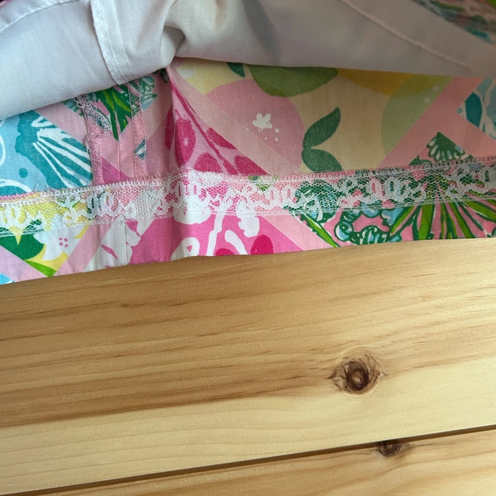 Lilly Pulitzer Patchwork Pattern Skirt - image 5